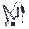 Computer Game Karaoke Recording USB Capacitive Microphone